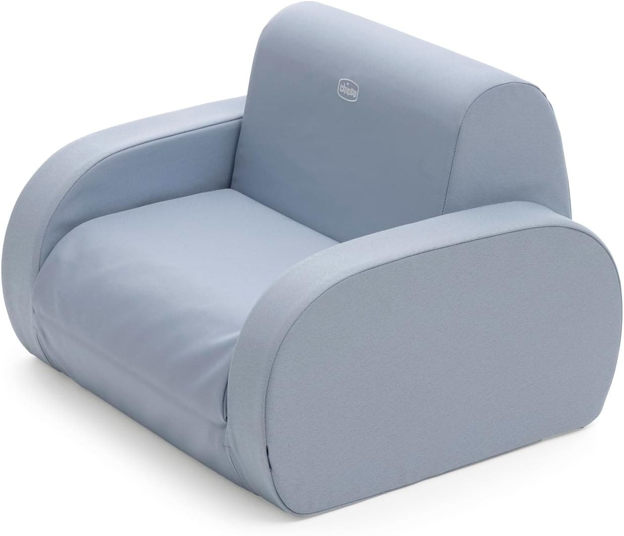 Chicco Chicco Twist Armchair for Children Transformable into Lounger and Sofa, Children's Chair with 3 Configurations, Comfortable and Lightweight, Transforms with 1 Gesture - 12 Months and Above