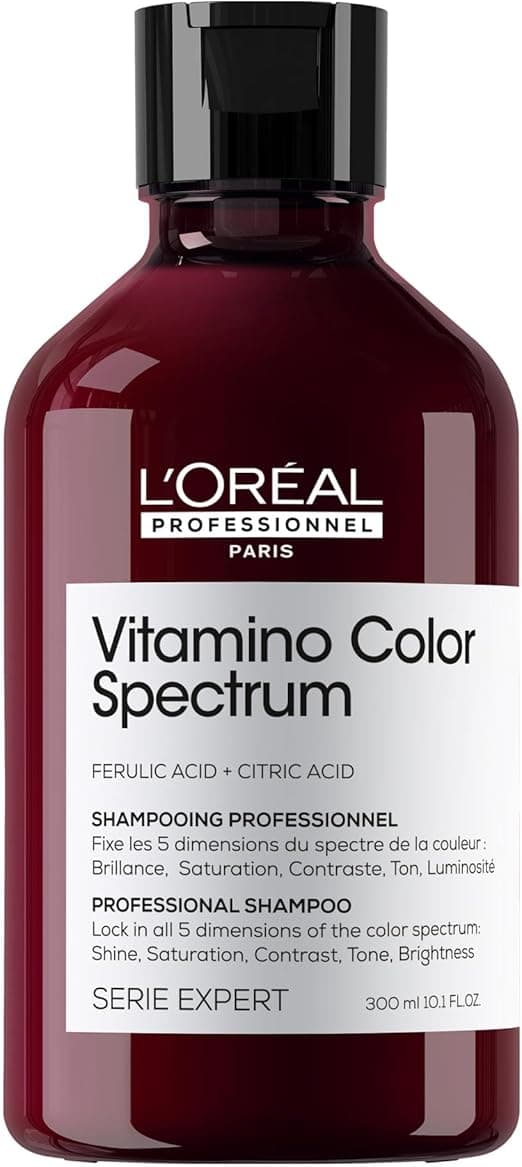 L'OREAL PROFESSIONNEL - Cheveux Colorés - Protège La Coloration Jusqu'À 100 Jours - Cheveux Plus Forts & Plus Brillants - Série Expert Vitamino Color Spectrum