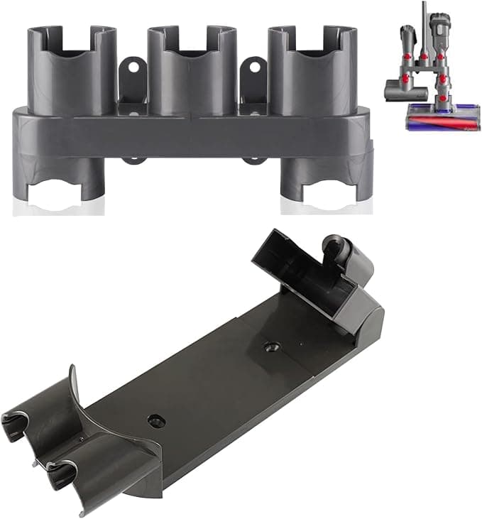 Home Station Replacement Parts Kit - Wall Mount (Dyson V7 V8) and Vacuum Cleaner Storage Accessory (V10 V11) - Compatible with Dyson Portable Devices - Image 1