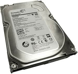 Seagate ST1000DM003 Barracuda Hard Drives 3.5 Serial ATA