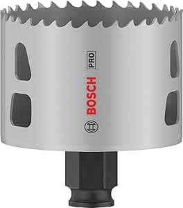 Bosch 1x Pro Multi Material Power Change Plus Hole Saw (for Softwood, Drywall, Ø 68 mm, Professional Accessory for Drills/Rotary Screwdrivers)