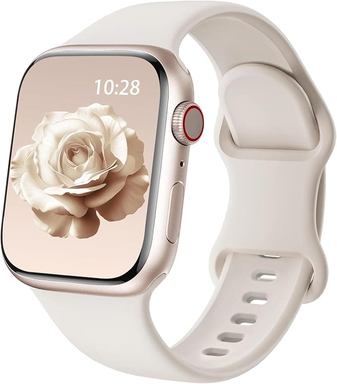 Yoohoo Silicone Band Compatible with Apple Watch Band 40mm 44mm 45mm 46mm 42mm 41mm 38mm 49mm - Original Design for iWatch Series 10 9 8 7 6 5 4 3 2 1 SE and Ultra – For Women and Men