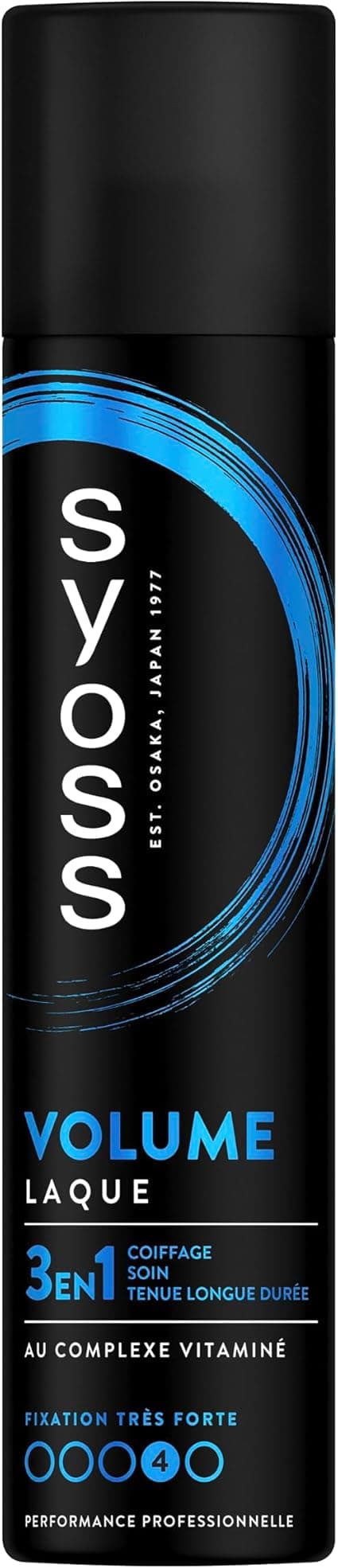SYOSS, 3-in-1 Volume, Hairspray, Hairdressing, Care, Long-Lasting Wear, Vitamin Complex Formula, Provitamin B5, Niacinamide, Very Strong Fit, Professional Performance, 300 ml - Image 1
