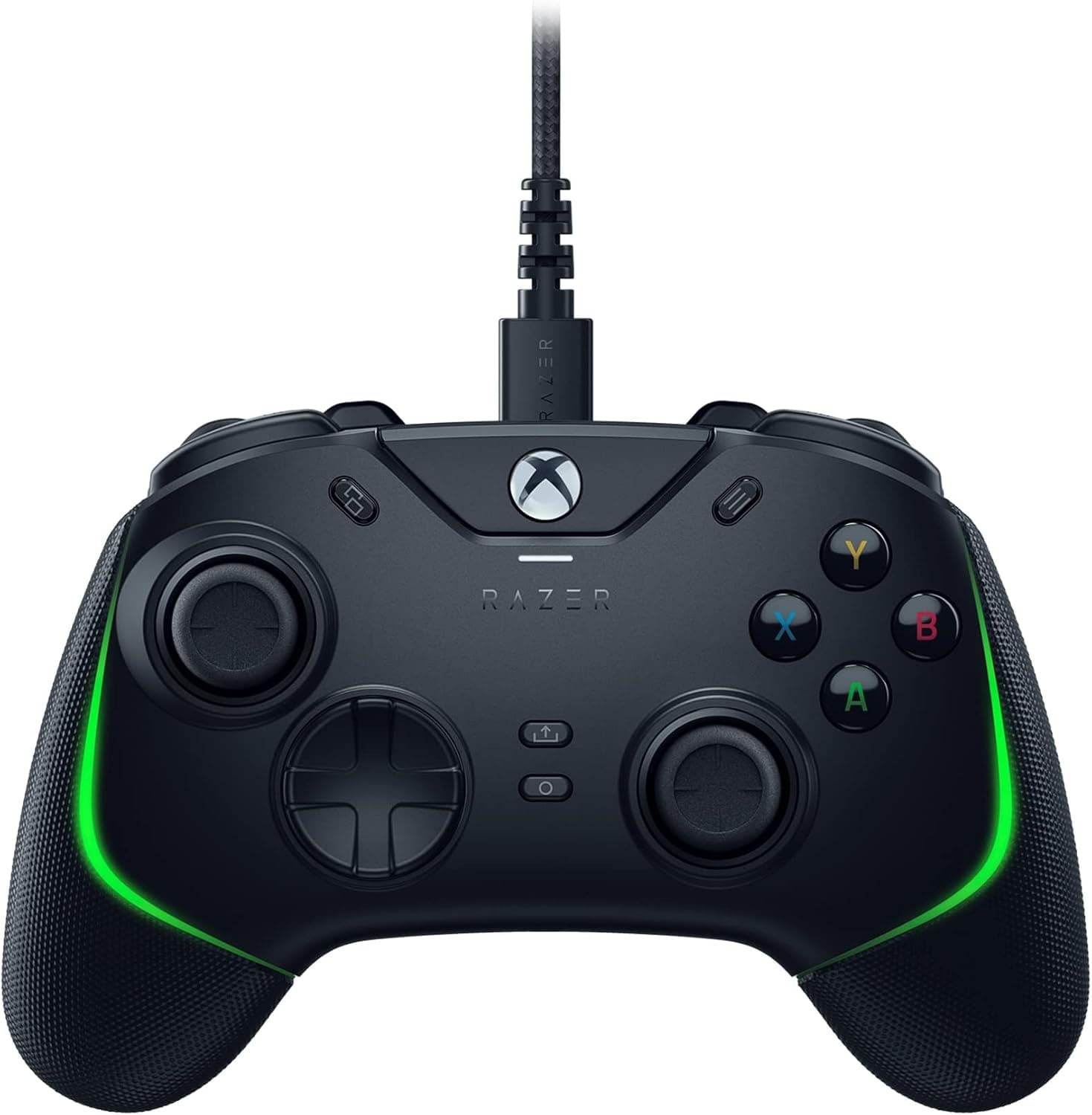 Razer Wolverine V2 Chroma - Xbox Series X|S Fully Customizable Controller with RGB Lighting (6 Multi-Function Buttons, Interchangeable Stick Caps, Hair Trigger Mode) Black - Image 1