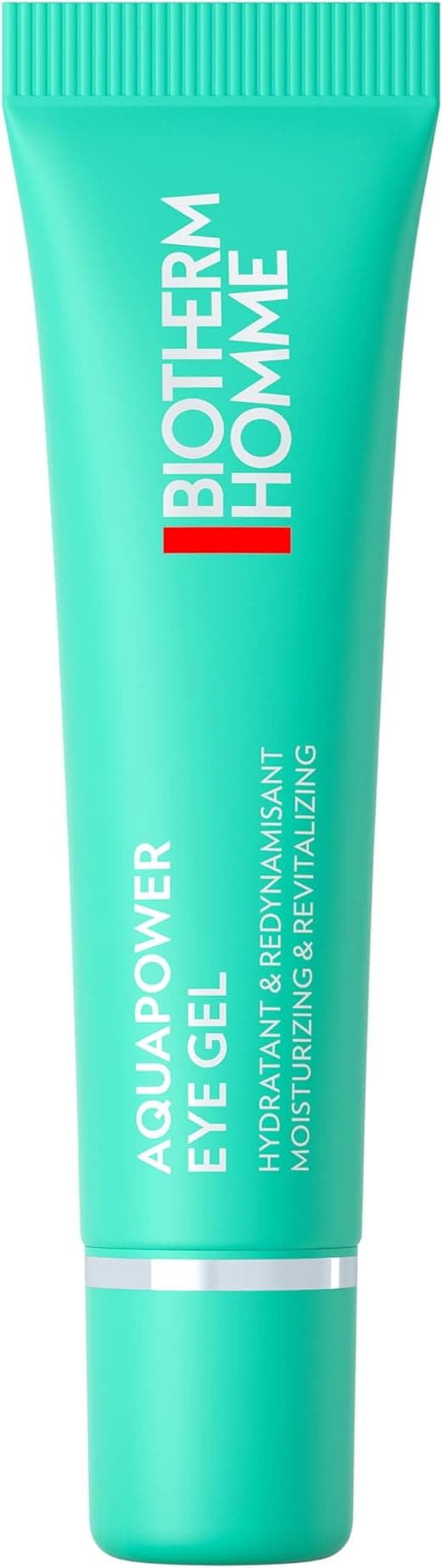 Biotherm Aquapower Men's Eye Gel, Revitalizing and Moisturizing Gel, Removes Puffiness Under the Eyes, Enriched with Biotech Plankton and Caffeine, For All Skin Types, 15 ml - Image 1