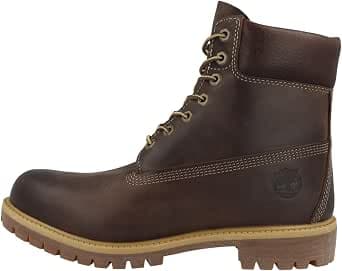 Timberland Men's Premium 6" Lace Up Ankle Boots, Brown, 43 EU