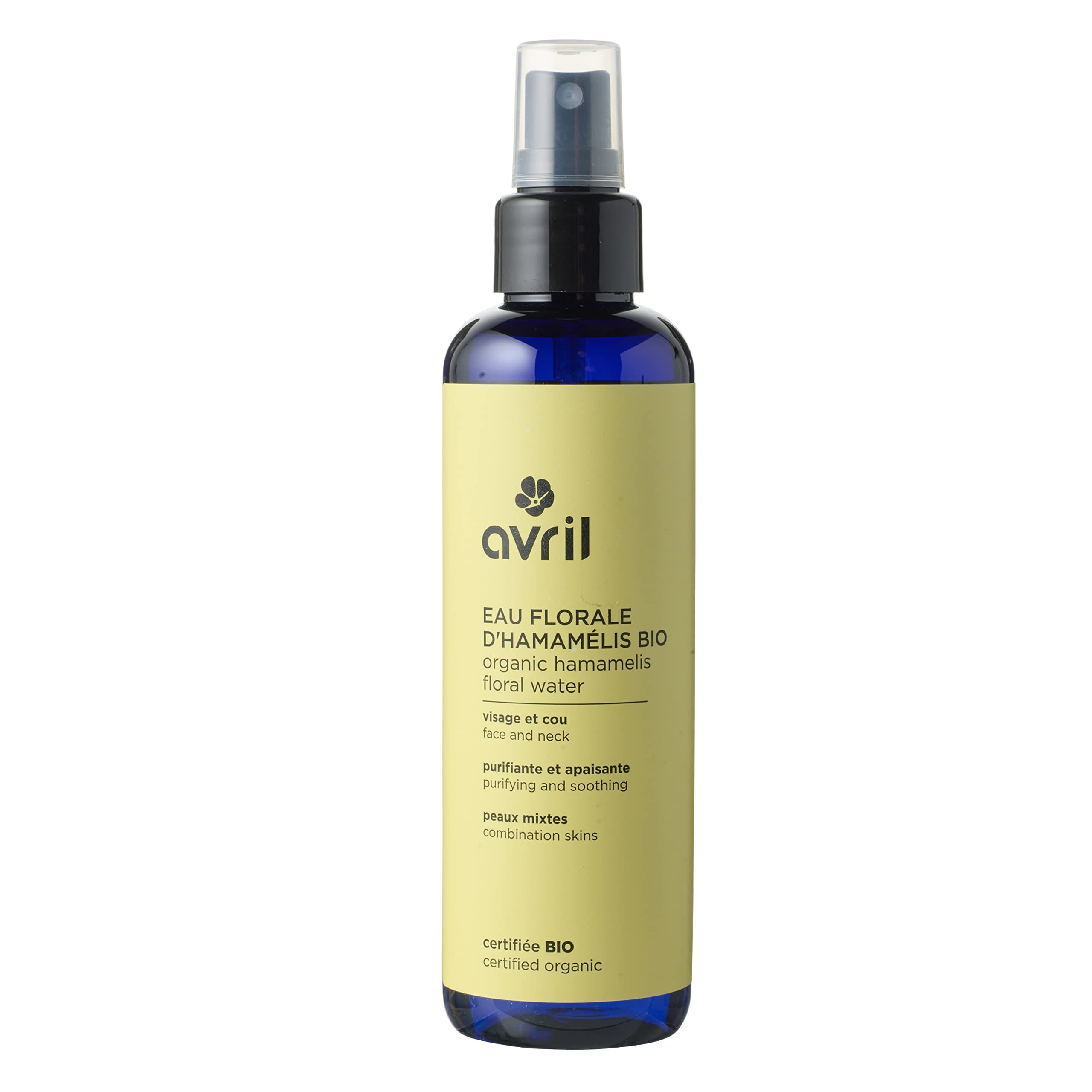 Avril - Organic Witch Hazel Floral Water - Face and Neck - 100% Natural Origin - Vegan Product, Certified Organic Cosmos Organic - Made in France - 200ml - Image 4