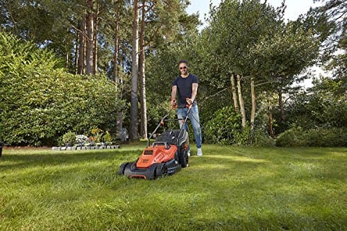 BLACK+DECKER BEMW481BH-QS 1800W Wired Lawn Mower Electric Lawn Mower 42 cm 6 Adjustable Heights 20, 30, 40, 50, 60 and 70 mm - Image 4