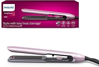 Philips Straightener series 5000 Ceramic with ThermoShield technology, purple [model BHS530/00], 47x15 mm