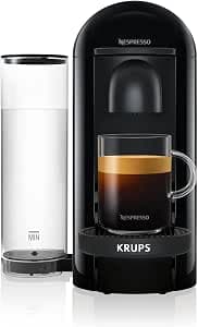 Krups Nespresso Vertuo XN9038 Espresso Machine Vertuo System Capsules, Black