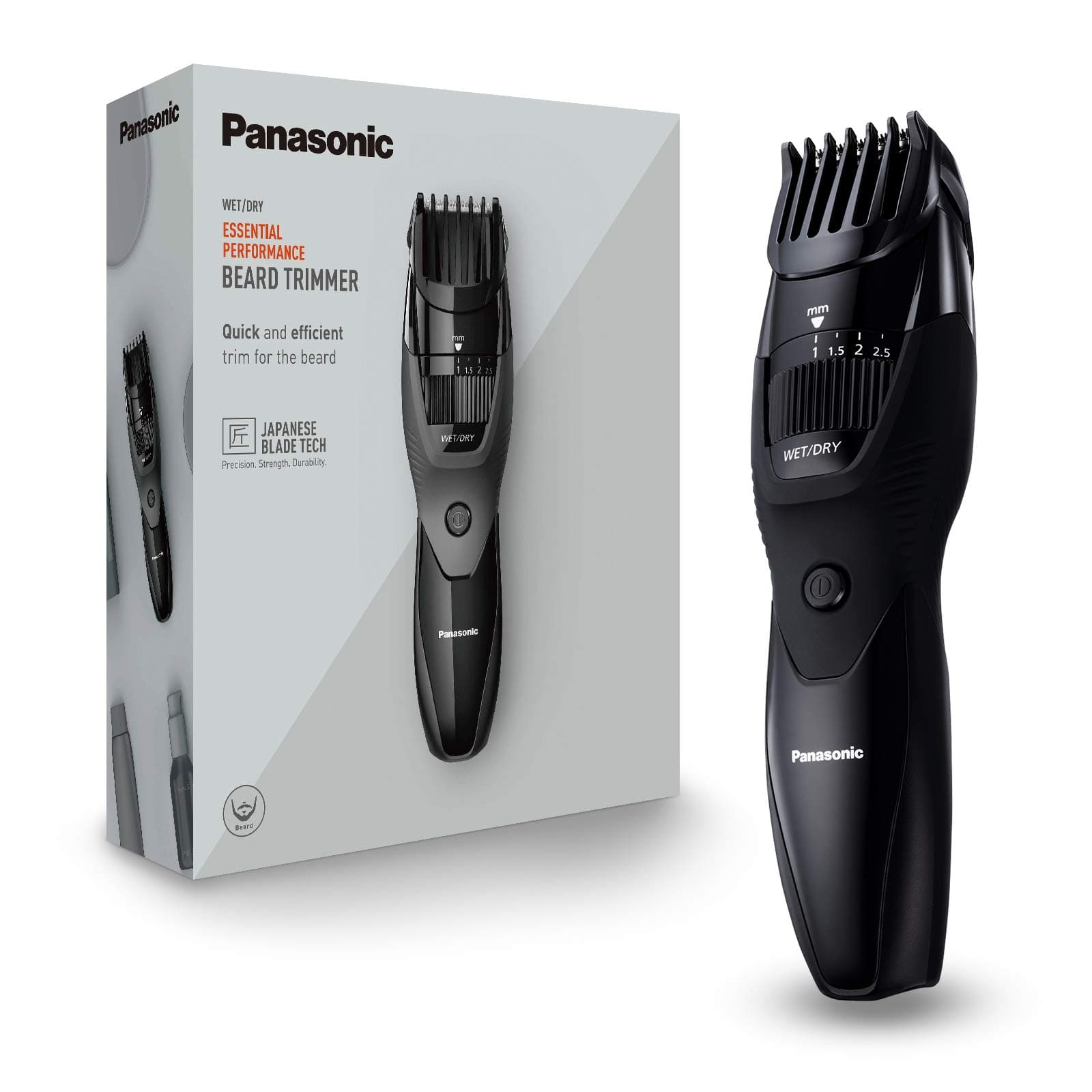 Panasonic ER-GB43-K503 Tondeuse à Barbe avec 20 Réglages de Longueur (0,5-10 mm) - Image 9