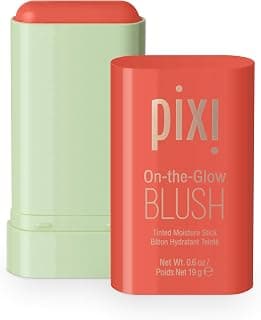 Pixi Beauty On-the-Glow Blush | Teinte: Juicy | Stick Hydratant Teinté pour Joues et Lèvres | Multistick au Ginseng, Aloe Vera et Extraits de Fruits | Sans Parabènes | 19 g / 0,6 oz