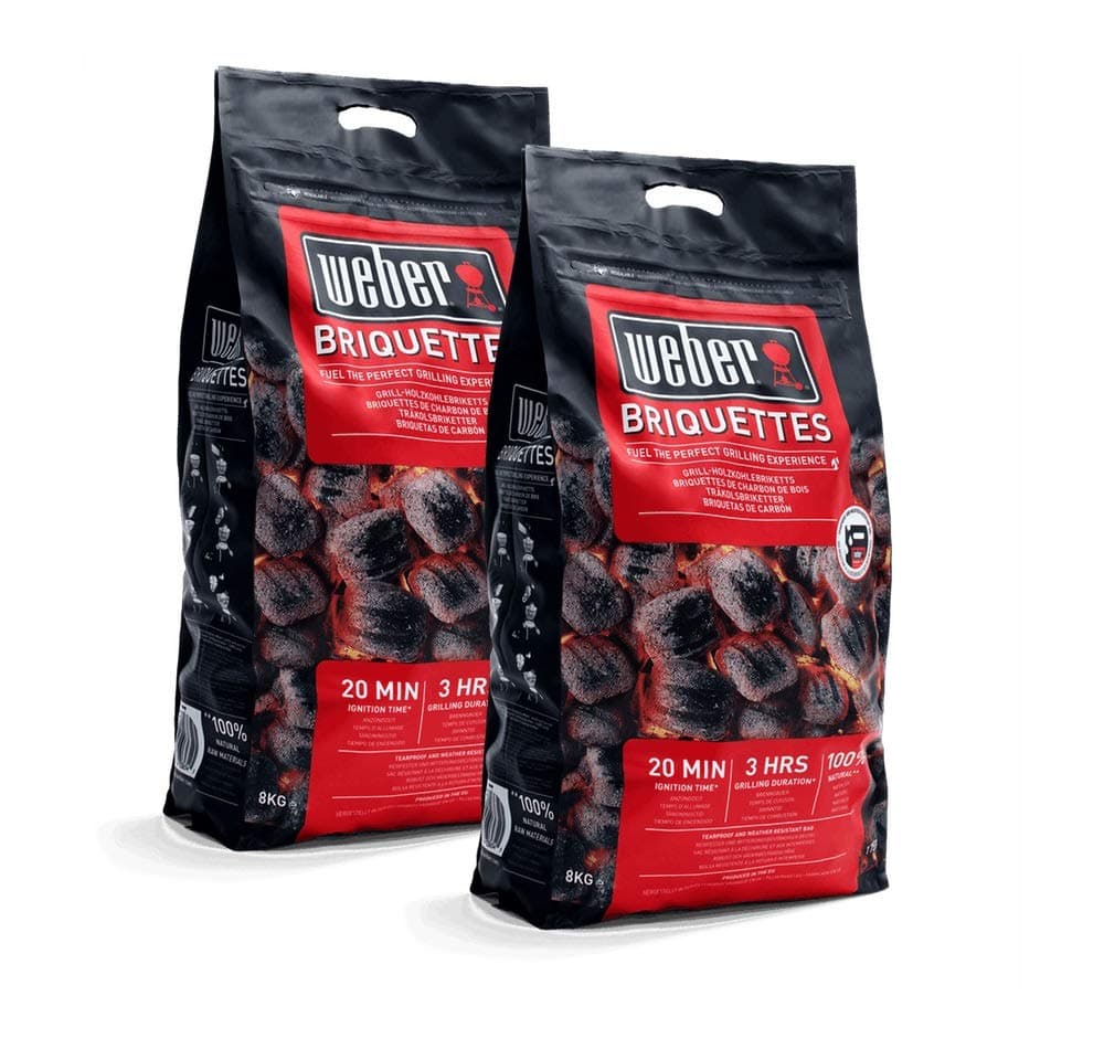 Weber Charcoal Briquettes 16 kg 16 kg Black - Image 1