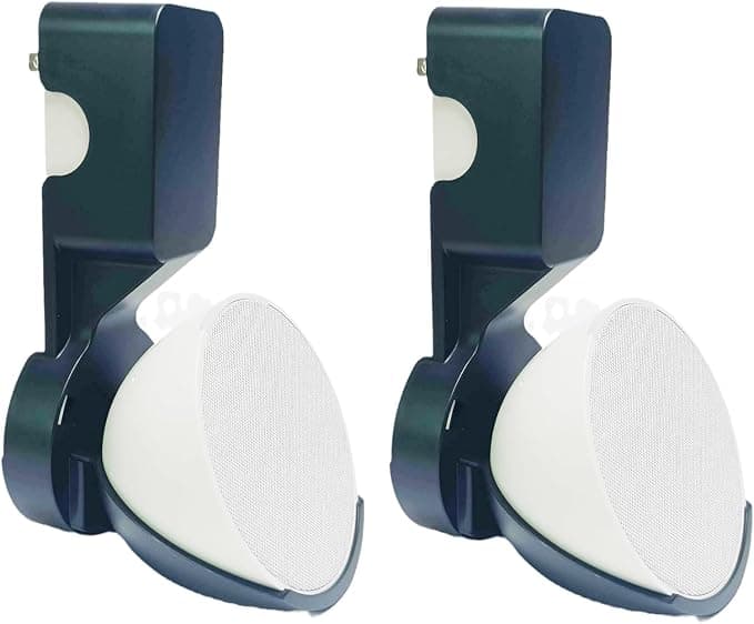 WL-802 Support mural pour Amazon Echo Pop Accessoires de haut-parleur Amazon Echo Pop (2 pièces, noir) - Image 1