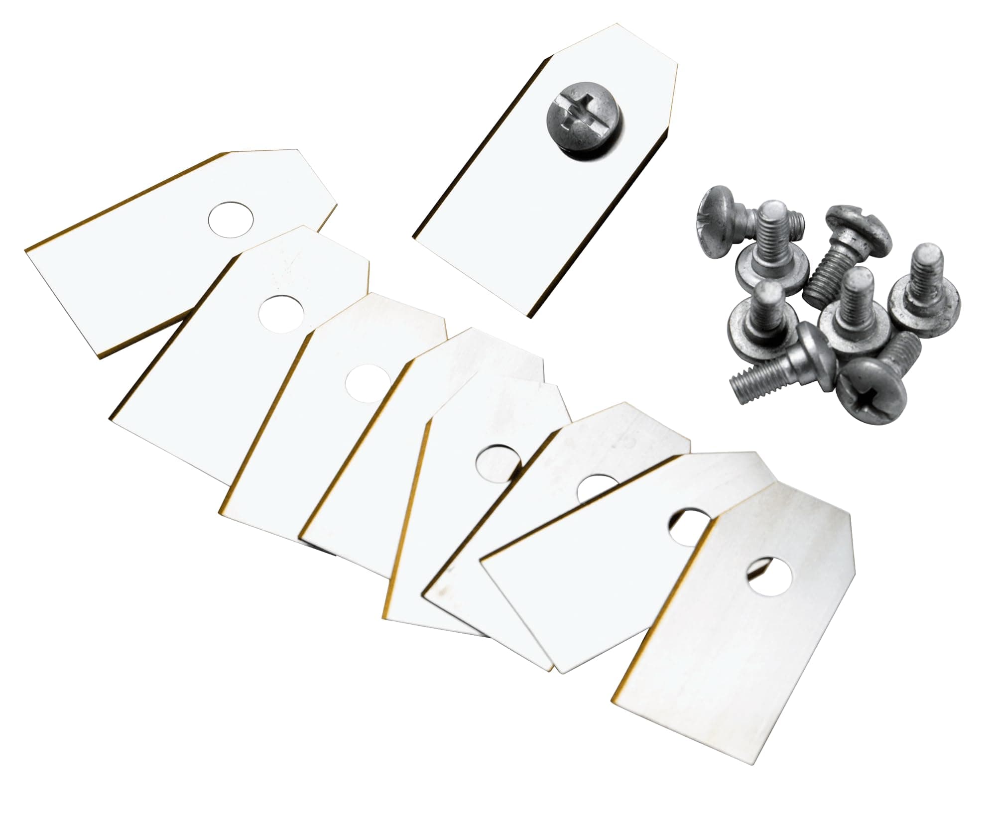 Gardena Original Robot Lawnmower Replacement Blades: Blades for Robot Lawnmowers (Items 4071 and 4072), Precise Cutting, 9 Sharp Blades and 9 Screws, Easy Replacement (4087-20) - Image 1