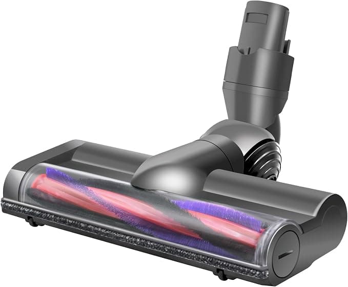 Brush Head for Dyson V6 DC58 DC59 DC62 DC72 D74 SV04 SV06 SV09 Electric Brush for Dyson V6 DC58 DC59 DC62 DC72 DC74 Vacuum Cleaner Head Accessory for Dyson V6 for Hard Floors and Carpets - Image 1
