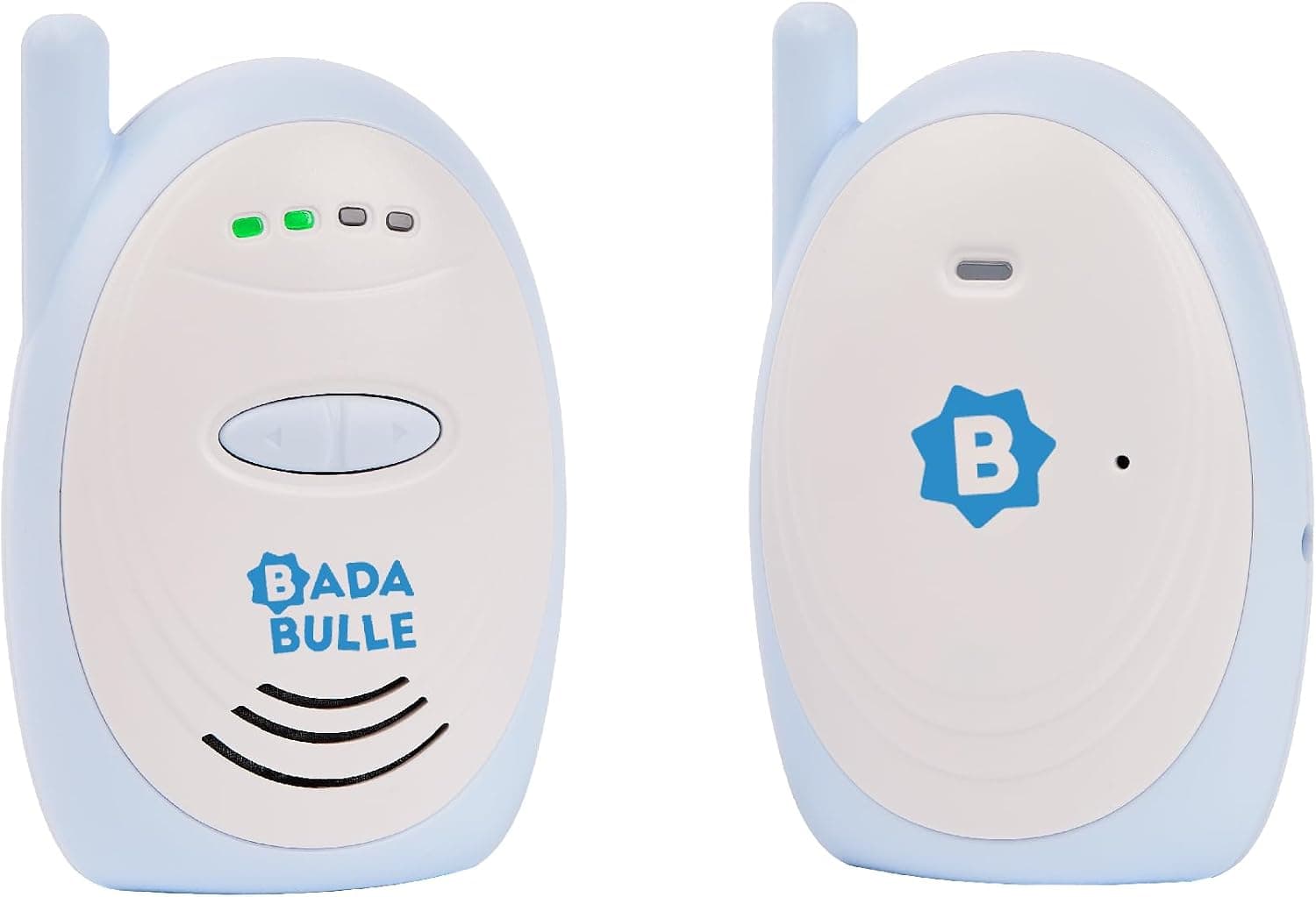 Badabulle Audio Babyphone - Range 300 m - Easy to Use - Compact Babyphone