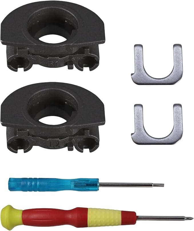 WH-1000XM4 Replacement Rotary Hinge + Metal U Lock, Repair Part for Sony WH-1000XM4 (Left/Right, Black)