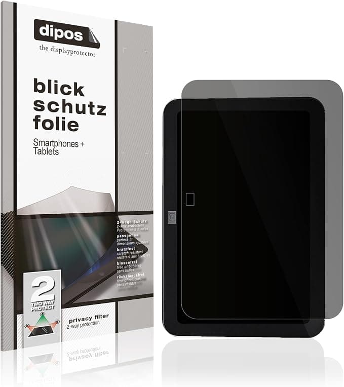 dipos I Protection écran de Confidentialité Compatible avec Amazon Echo Show 8 (2023) Protecteur d'écran Privacy Anti-Espion - Image 1