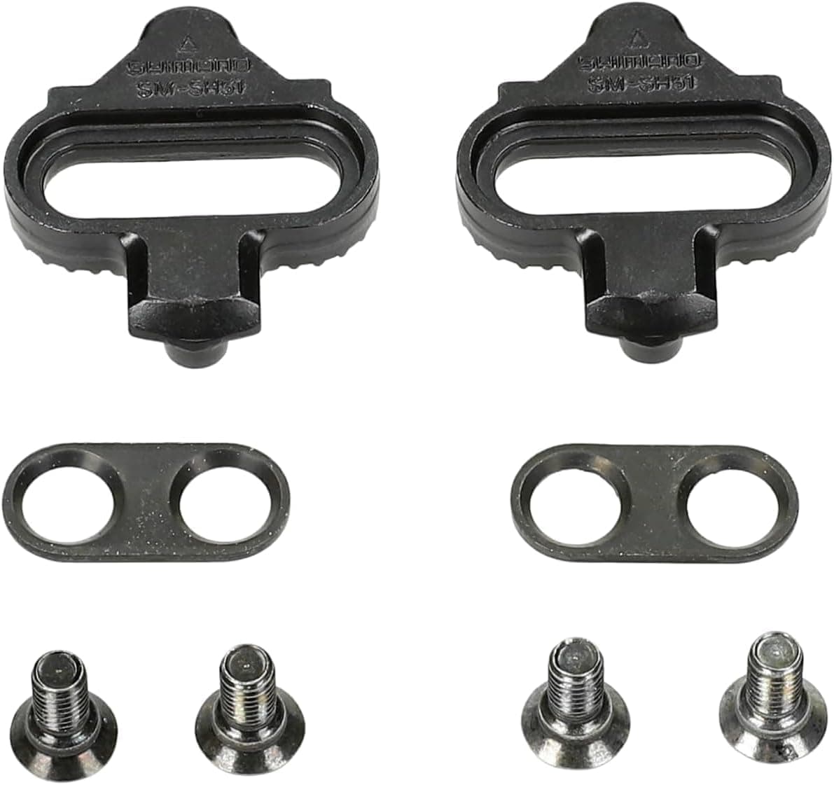 Shimano SPD Plate Set SM-SH51, Black, One Size - Image 1