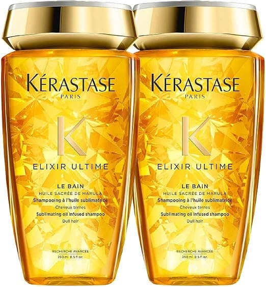 Kerastase NEW Bain Elixir Ultimate Sublime Cleansing Oil Shampoo 250ml Kit 2 pcs