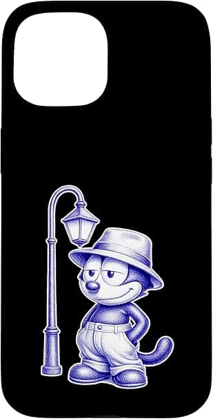 Chat Chicano Felix Gangsta Coque pour iPhone 15