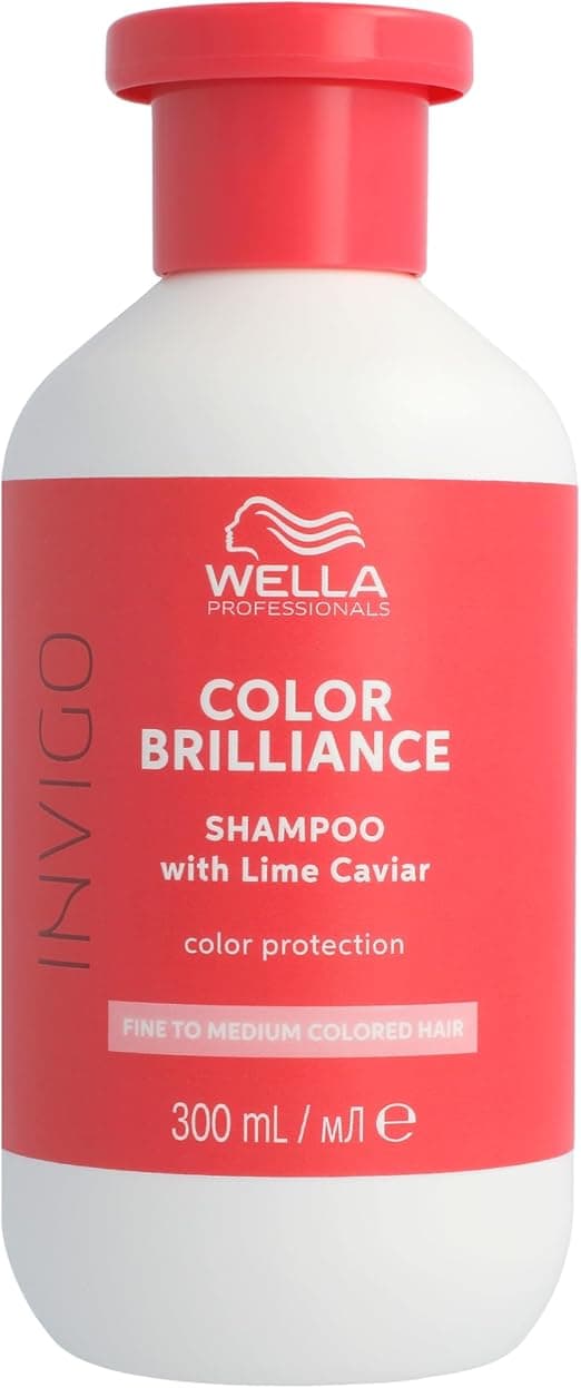 Wella Professionals Shampoing Invigo Color Brilliance - Maintient l'éclat et la protection de la couleur des cheveux - Shampoing pour cheveux colorés fins à normaux