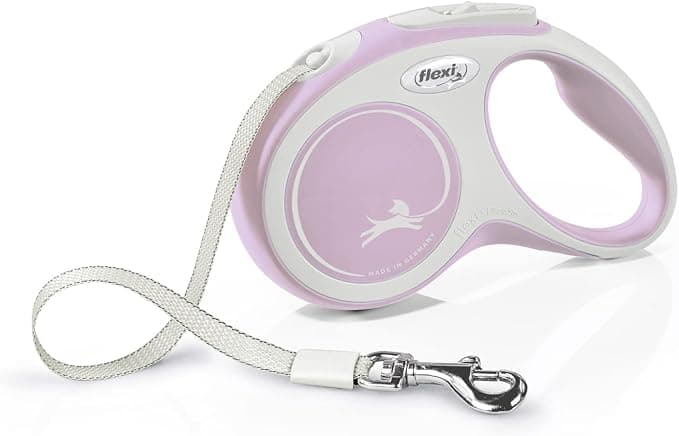 Flexi Comfort S Strap 5 m Pink Retractable Lead for Dogs up to 15 kg - Image 1