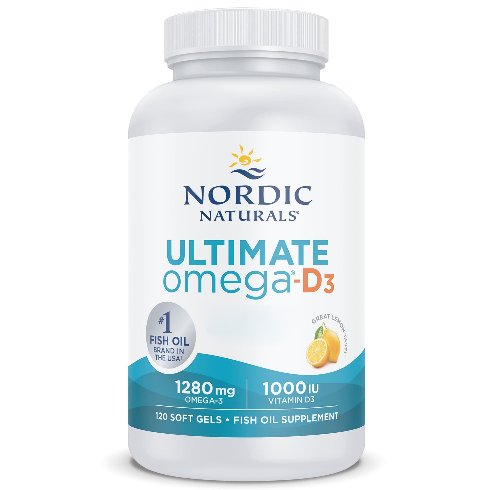 Nordic Naturals, Ultimate Omega-D3, 1280mg Omega-3, with EPA, DHA and Vitamin D3, High Dosed, Lemon Taste, 120 Soft Capsules, Lab Tested, Soy Free, Gluten Free, Non-GMO - Image 8