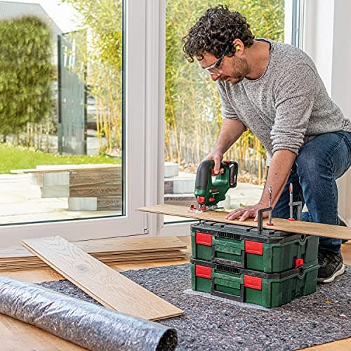 Bosch UniversalSaw 18V-100 Cordless Jigsaw (18V System, No Battery, 15 Blade Set, Cardboard Packaging) - Amazon Edition - Image 4