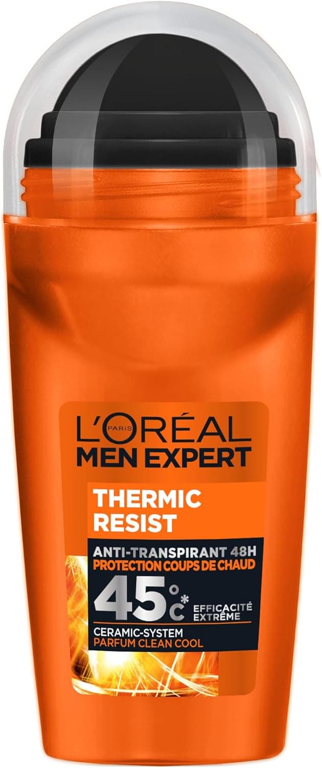 L'Oreal Paris L'Oréal Men Expert Thermic Resist Deodorant Roll-On for Men - 50 ml