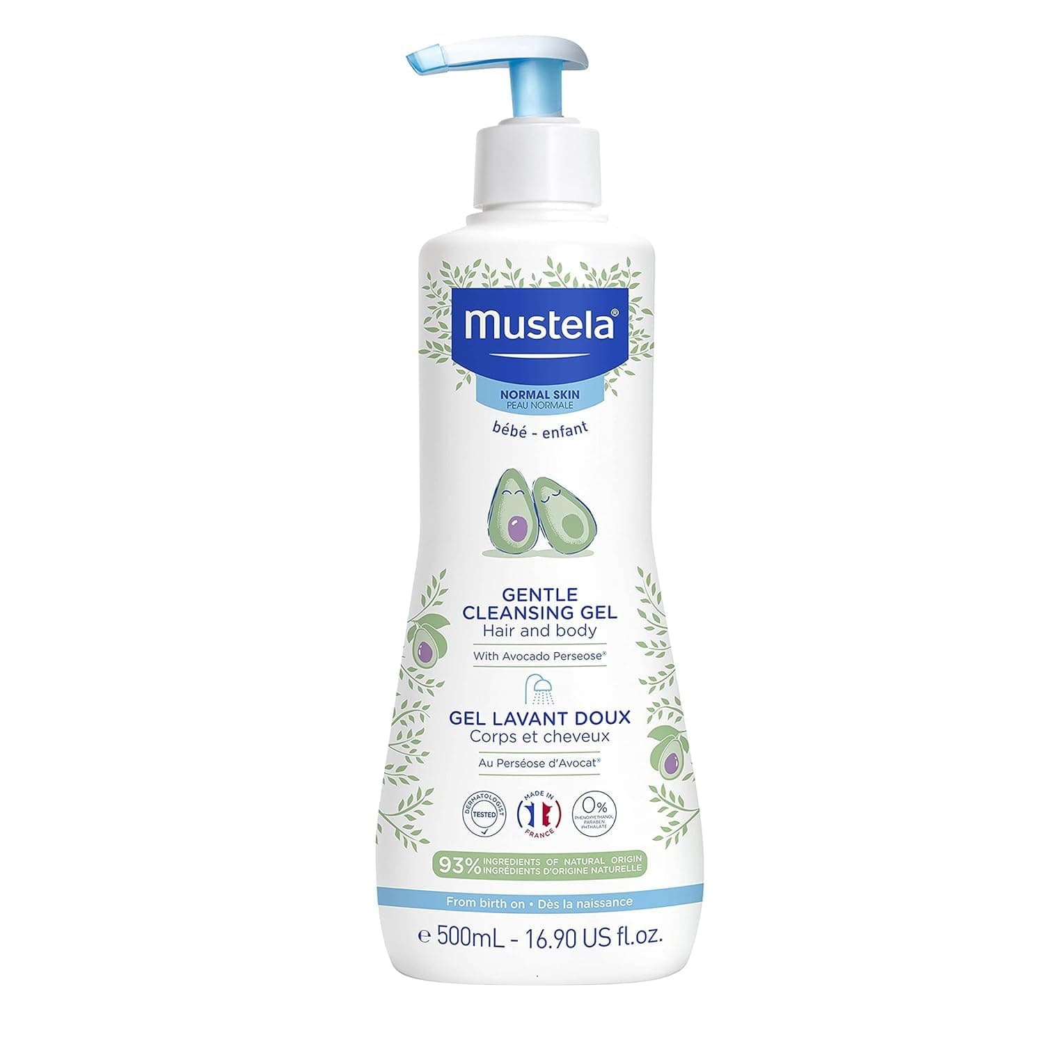 Mustela - Mustela Doux Cleansing Gel with Avocado - 500 ml - Image 1