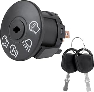 Key Switch Tractor Ignition Switch Lawn Tractor 7 Pole Compatible with Husqvarna MTD John Deere Lawn Tractor Lawn Mower