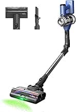 Tineco Pure One S50 Pro Aspirateur Balai sans Fil, Aspiration 200AW, Autonomie 95 Min, Brosse Anti-écheveaux, Tube Pliable à 180°, Eclairage LED Vert à 120°, Elimine Facilement Gros Débris