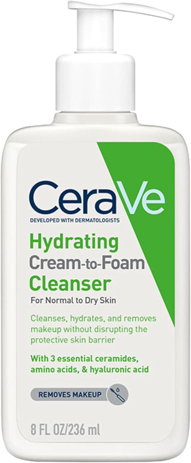 Cerave crème moussante nettoyante hydratante 236ml - Image 1