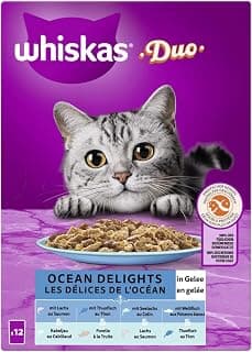 Duo Ocean Delights Wet Food Jelly Pouches, 12 x 85g