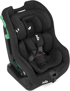 Joie - Steadi R129 - Adjustable Baby Car Seat 0-4 Years - Back and Road Front - 5-Point Harness - R129 Intelli-Fit Safety - Adjustable headrest - Washable cover - Shale colour