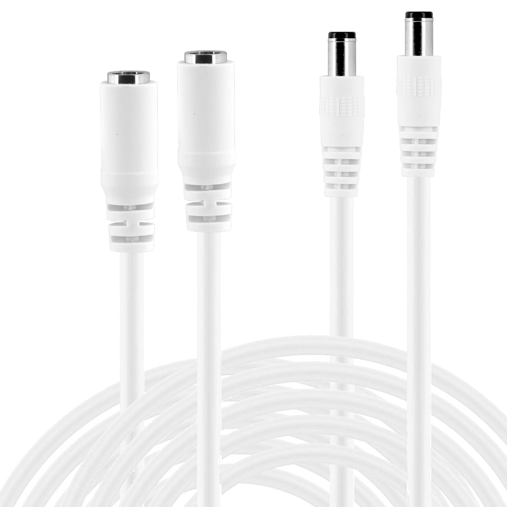 Wicked Chili 2 x 300cm Extension for Philips Hue Play Lightbar 3m Extension Light Bar Lamp for Power Adapter S021LM2400088 (White) - Image 1
