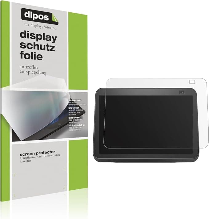 dipos I 2X Protection ecrán Mat Compatible avec Amazon Echo Show 8 2nd Gen Films de Protection d'écran - Image 1