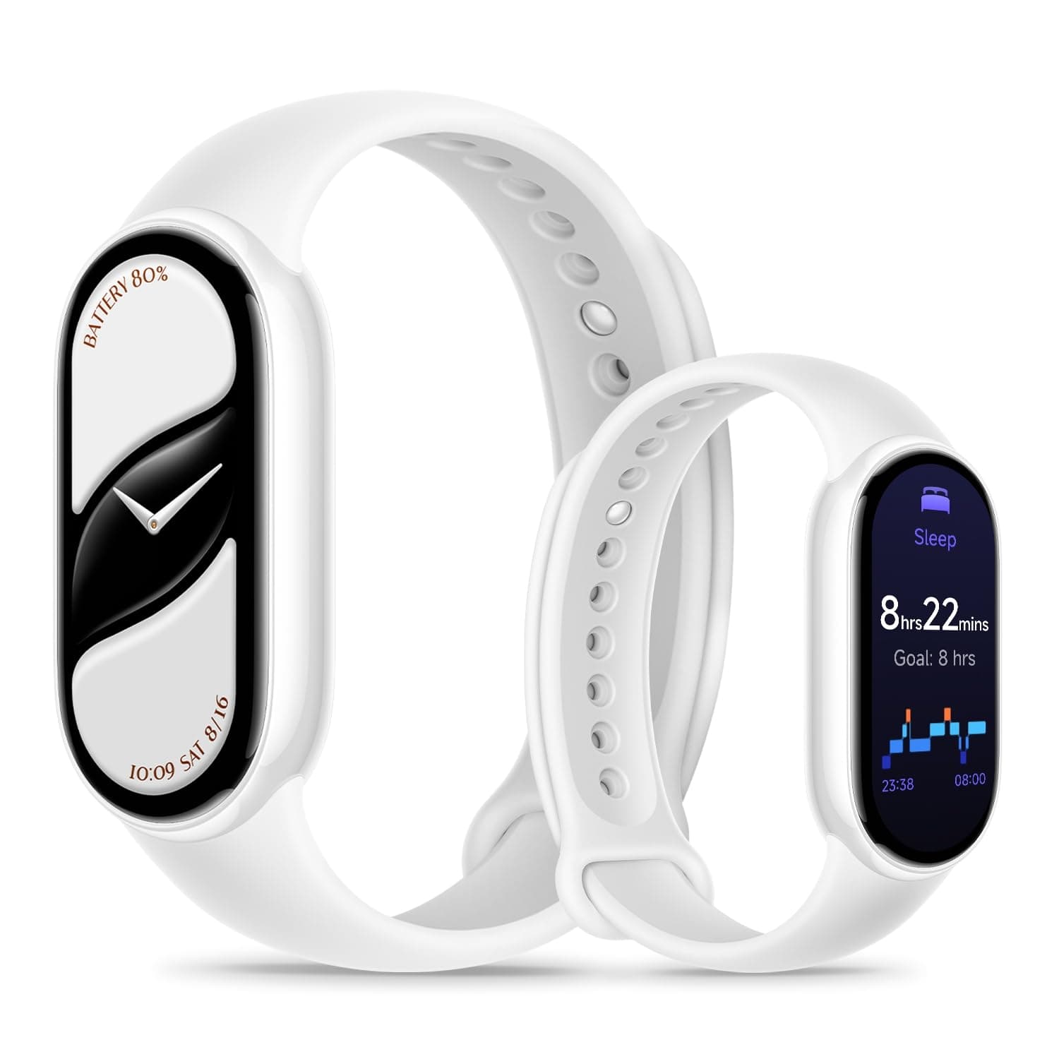 XIAOMI Xiaomi Smart Band 10, Montre Connectée, Boîtier alu, Suivi d'Activité, Écran AMOLED 1.72'', Autonomie 21 Jours, Charge Rapide, Suivi santé & Sommeil,150+ Sports, iOS & Android, 5 ATM, Boussole