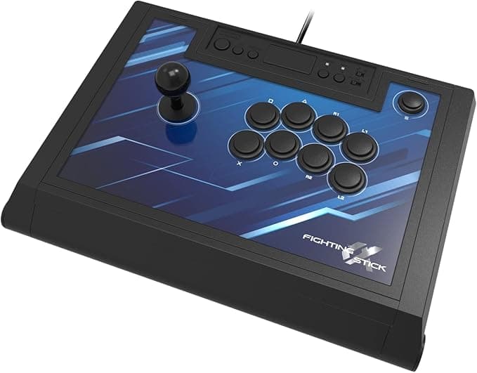 Hori Fighting Stick Alpha pour Playstation 5, Playstation 4, PC - Licence officielle Sony - Image 1