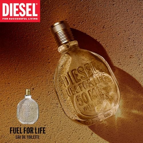 Diesel Fuel for Life, Eau de Toilette Spray for Men, Sensual Fragrance, 50 ml - Image 6