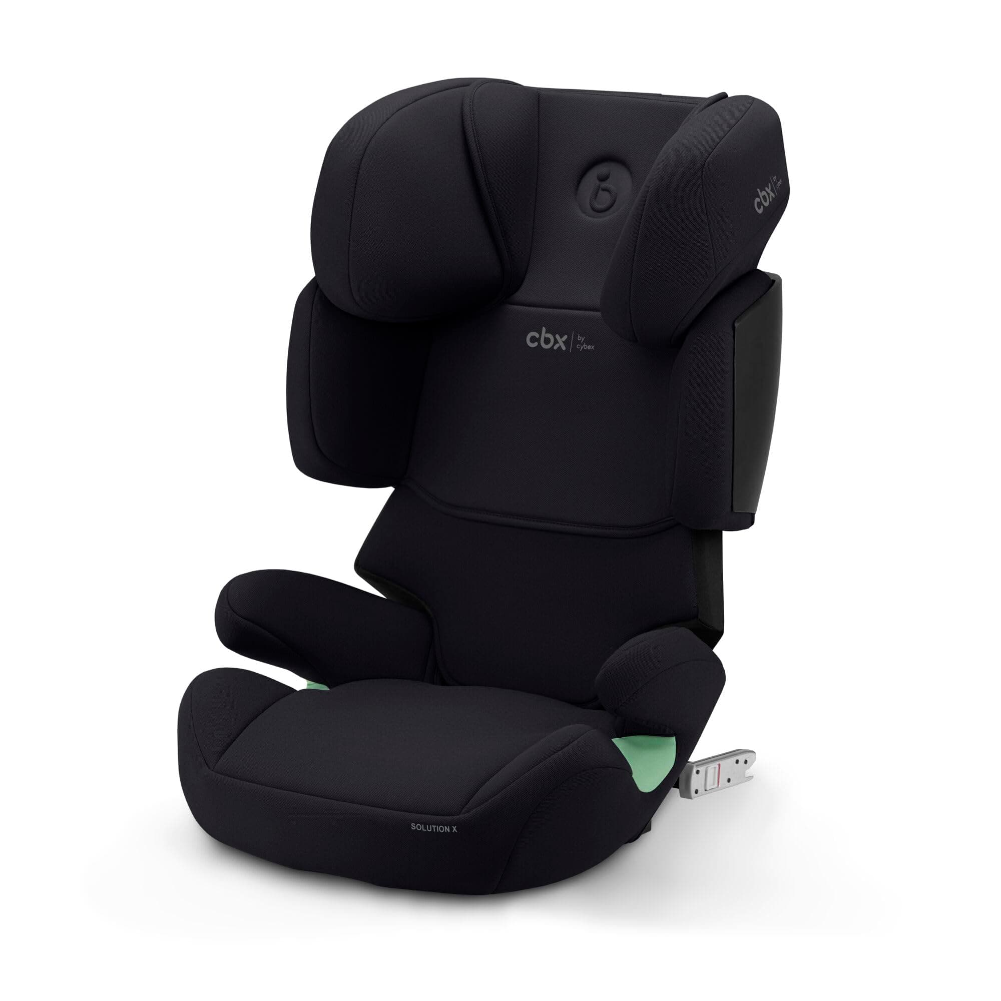 Cybex CBX by CYBEX Solution X i-Fix Children's Car Seat, for Cars with and without ISOFIX, Ages 3 to 12 Approx. (100 – 150 cm), Approx. 15 to 50 kg, Pure Black
