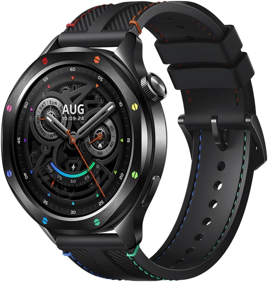 XIAOMI Watch S4 - Montre Connectée, Suivi du Sport, Ecran AMOLED 36mm, jusqu'à 15 Jours d'autonomie, appels Bluetooth, +150 Modes de Sport,GPS Double Bande, NFC,Androi & iOS, Multicolore