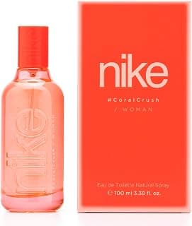 Nike NIKE - Coral Crush, Cologne pour femme, 100 ml, parfum en vaporisateur, eau de toilette naturelle et féminine, parfum floral fruité, doux, intense et durable