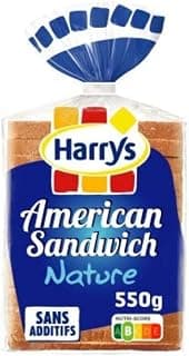 Bread de Mie Nature Pack of 14 Slices 550 g