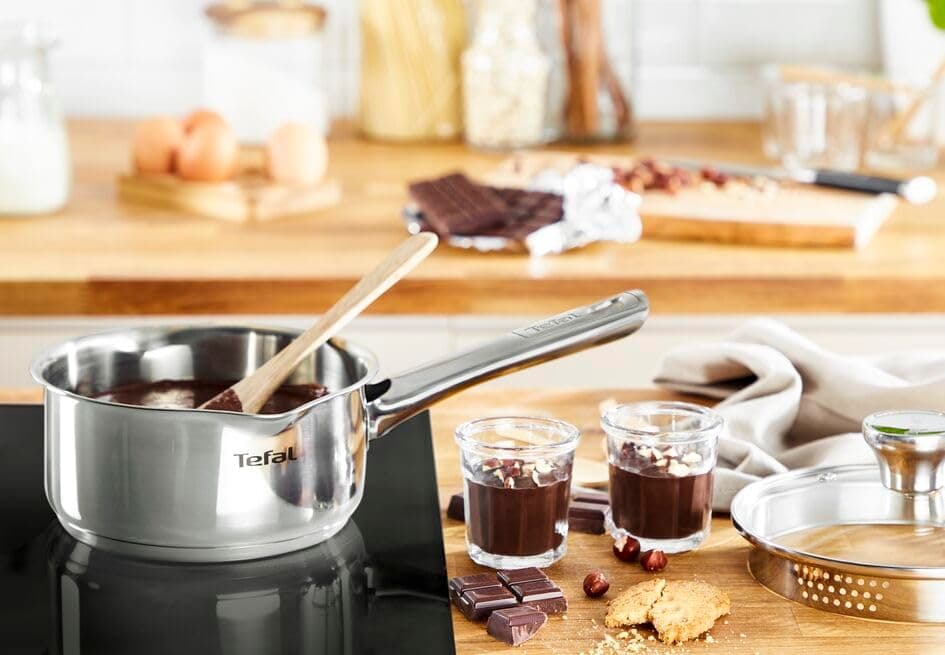 Tefal Duetto A7052263 Saucepan 16 cm and Filter Lid, Induction, High Quality 18/10 Stainless Steel - Image 3