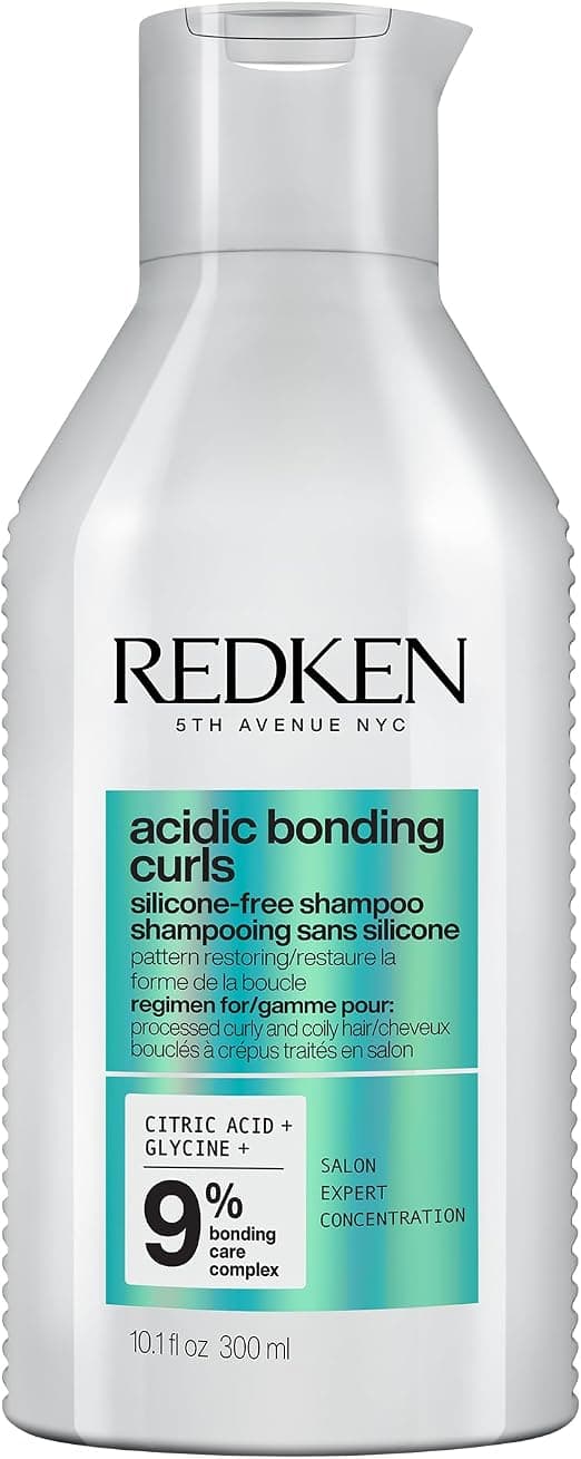 REDKEN - Acidic Bonding Curls Shampoo for Curly Hair - Repairs, Restores & Sublimes Curls - Citric Acid, Glycine & Vitamin B5 - Curly, Kinky or Curly Hair - 300 ml - Image 1
