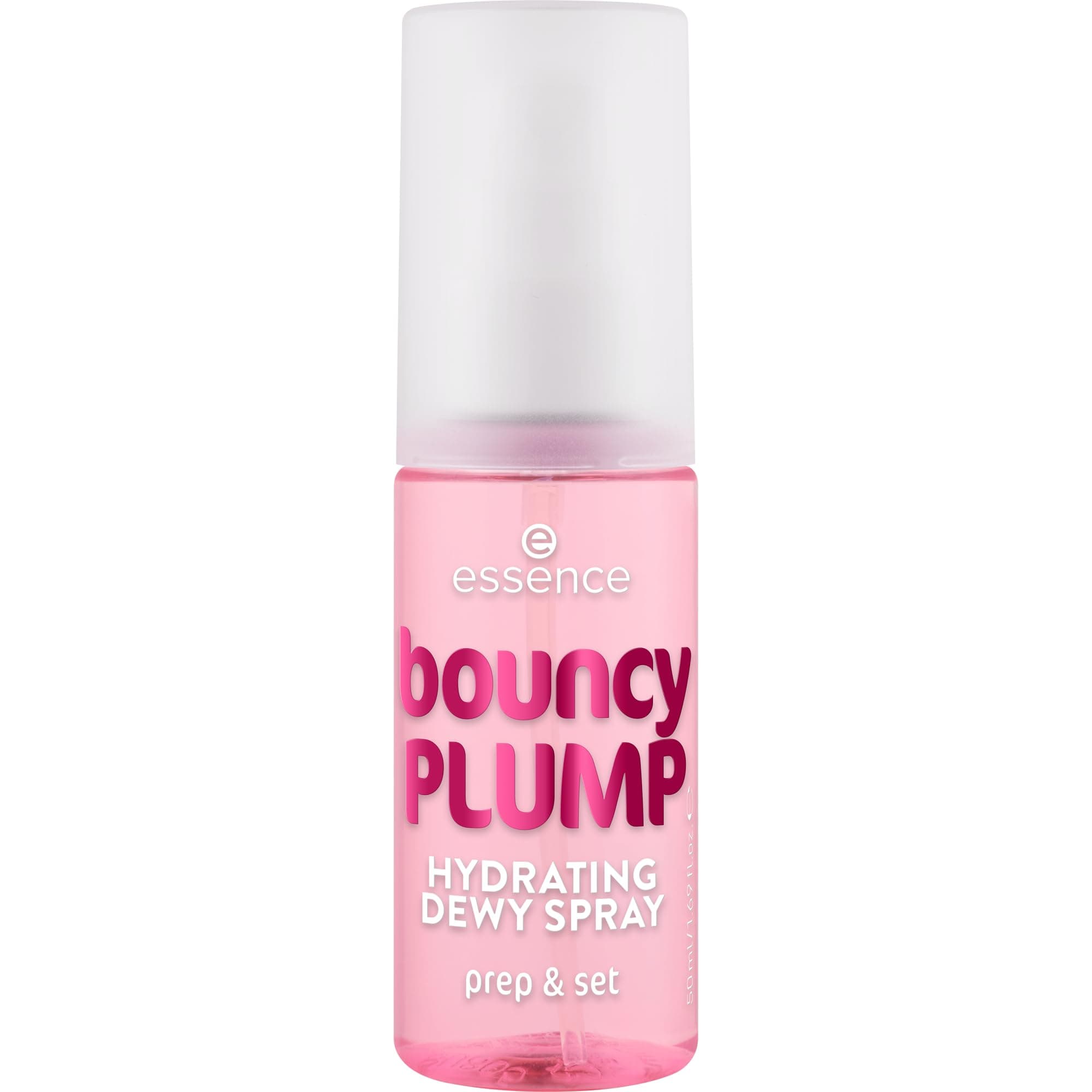 essence bouncy PLUMP HYDRATING DEWY SPRAY 10, Watermelon Fruity Setting Spray, Moisturizing, Radiant Finish, Ultra-Fine Mist, 50 ml - Image 1