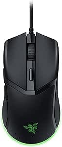 Razer Cobra Wired Gaming Mouse with Chroma RGB (57g Lightweight Design, 3rd Gen Optical Mouse Switches, with Under-Mouse Lighting) Black